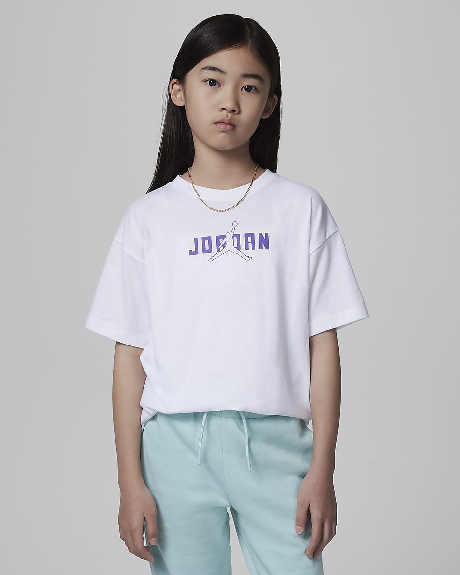 Jordan Big Kids Galaxy Game T Shirt